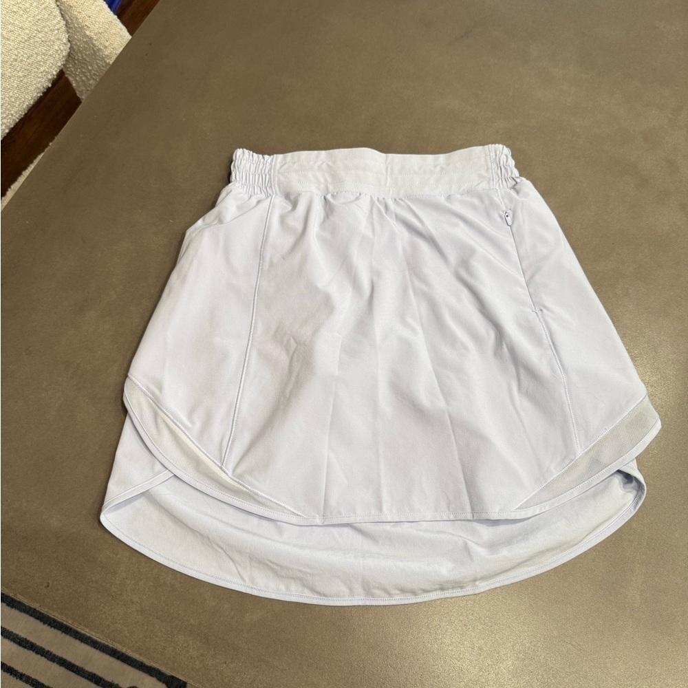 lululemon athletica White High-Low Athletic Skirt